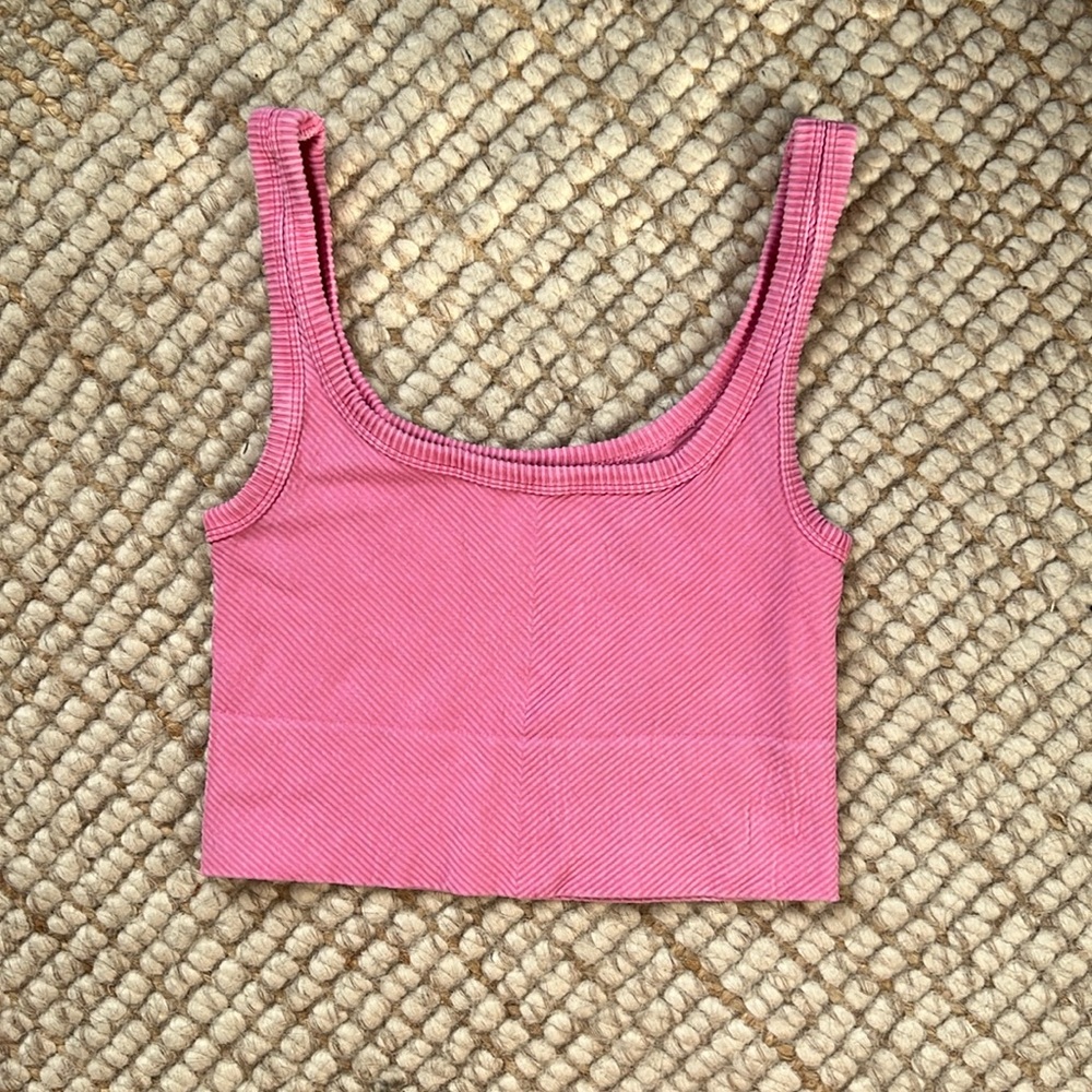 Chevron Crop Top